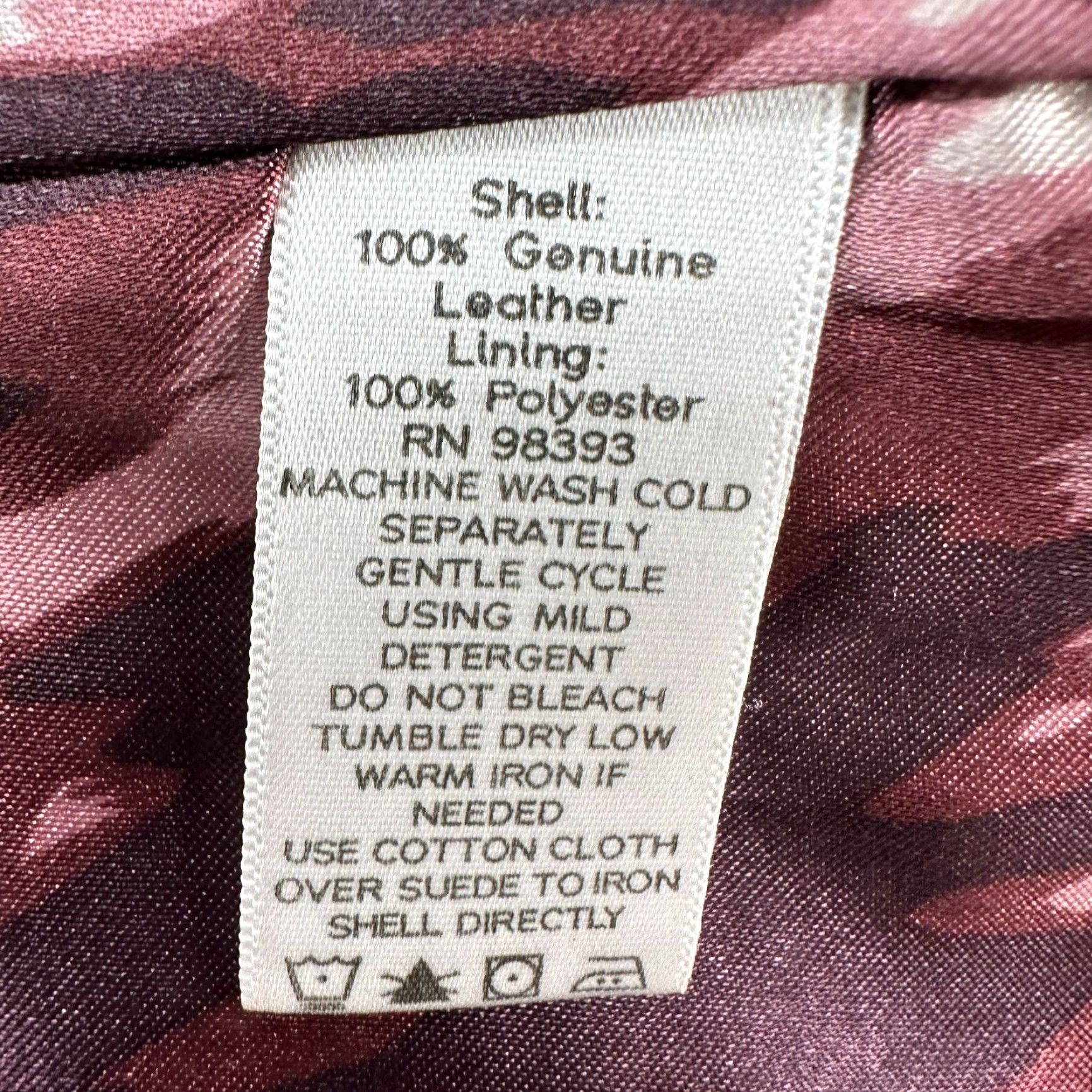 Vintage VINTAGE Dennis Basso Jacket Women XS Purple Lined Leather Suede Long Y2K Size XS / US 0-2 / IT 36-38 - 7 Thumbnail