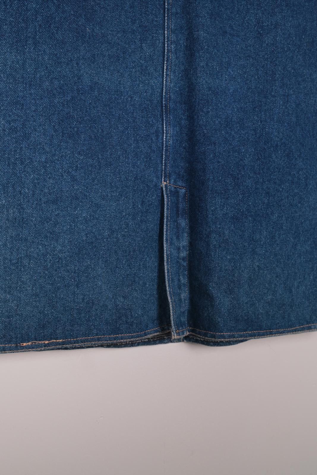 Schott 80's Schön Denim Skirt Size 30" / US 8 / IT 44 - 3 Thumbnail