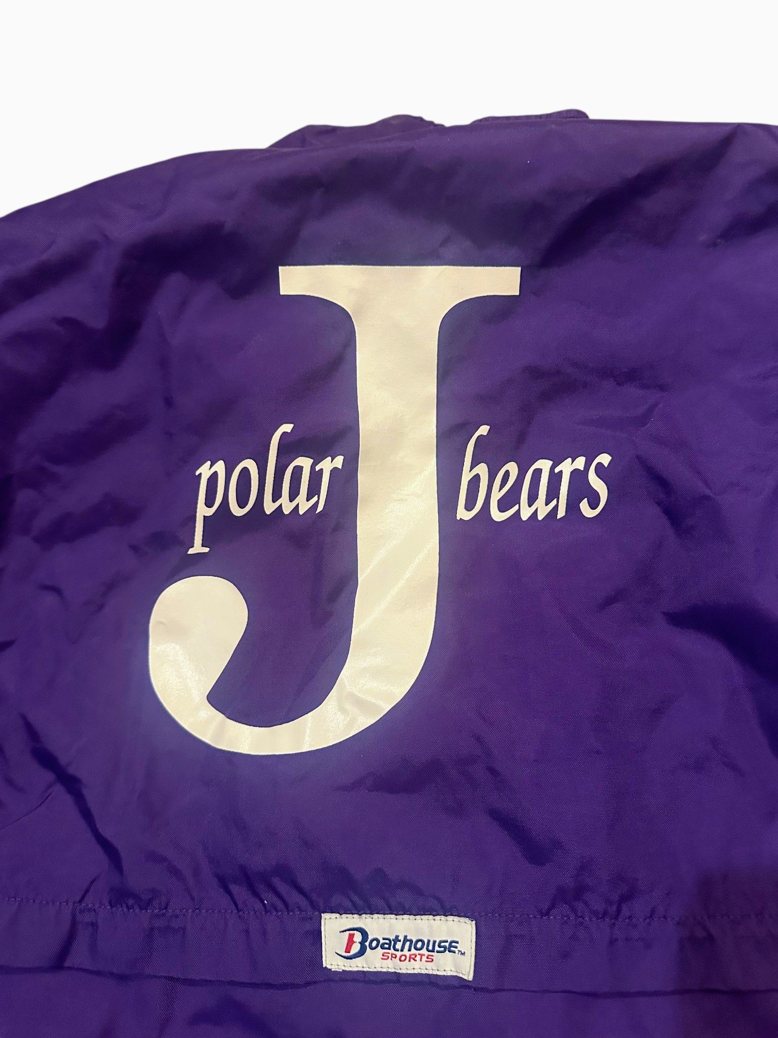 Boathouse Vintage Boathouse Windbreaker Polar Bears Purple USA Made L Size US L / EU 52-54 / 3 - 6 Thumbnail
