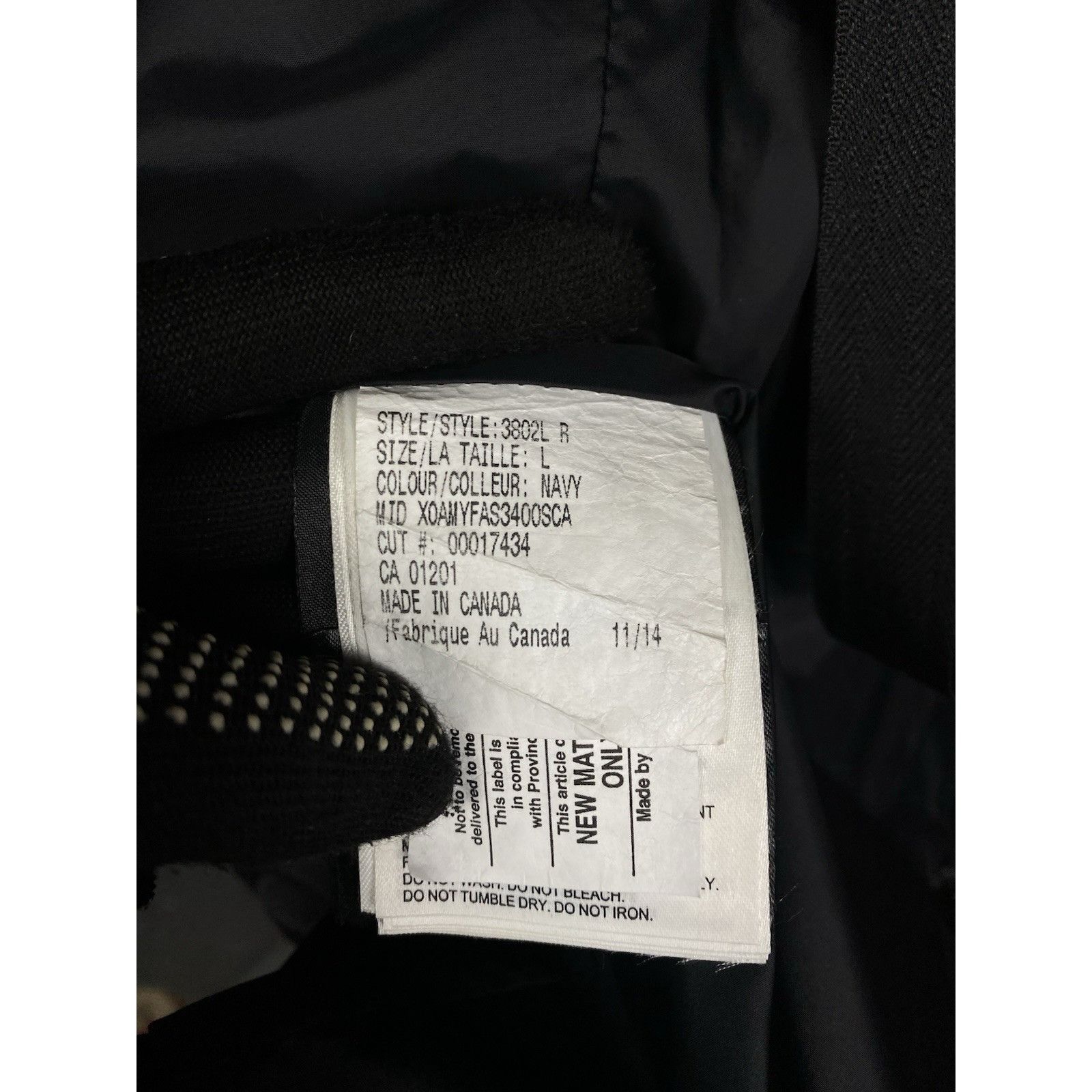 Canada Goose Canada Goose Auth Women's Black Down Insulated Parka Jacket Size L / US 10 / IT 46 - 15 Thumbnail