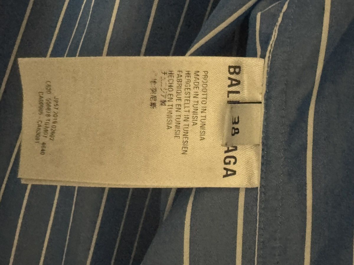Balenciaga BALENCIAGA Striped Button-Up Size US L / EU 52-54 / 3 - 5 Thumbnail