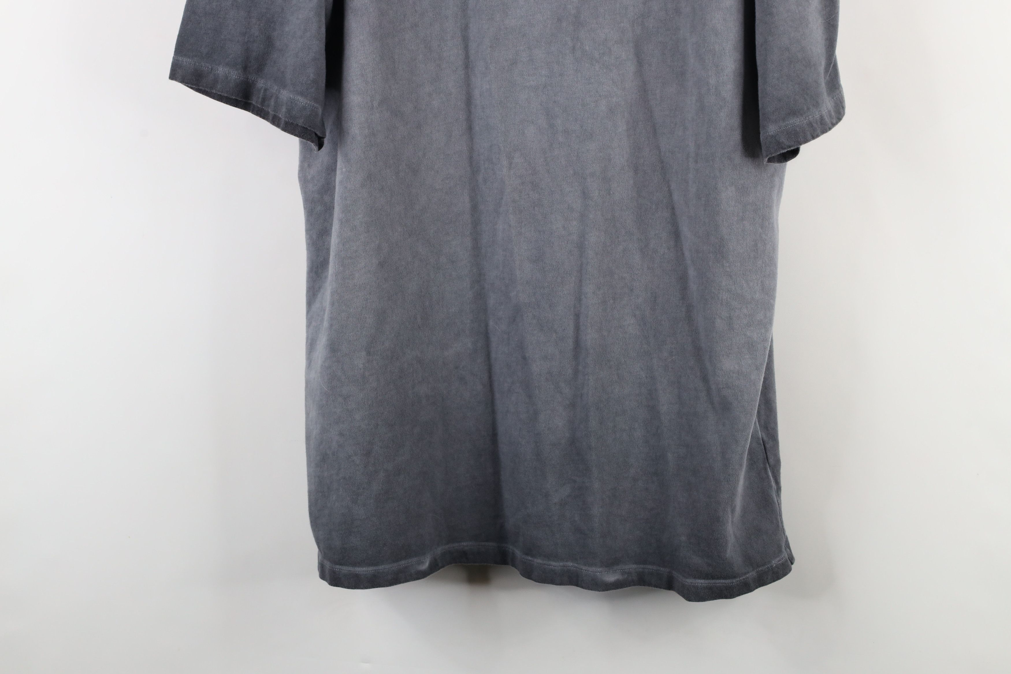 Vintage Vintage 90s Streetwear Baggy Pigment Dye Stonewash T-Shirt Size US XL / EU 56 / 4 - 3 Thumbnail