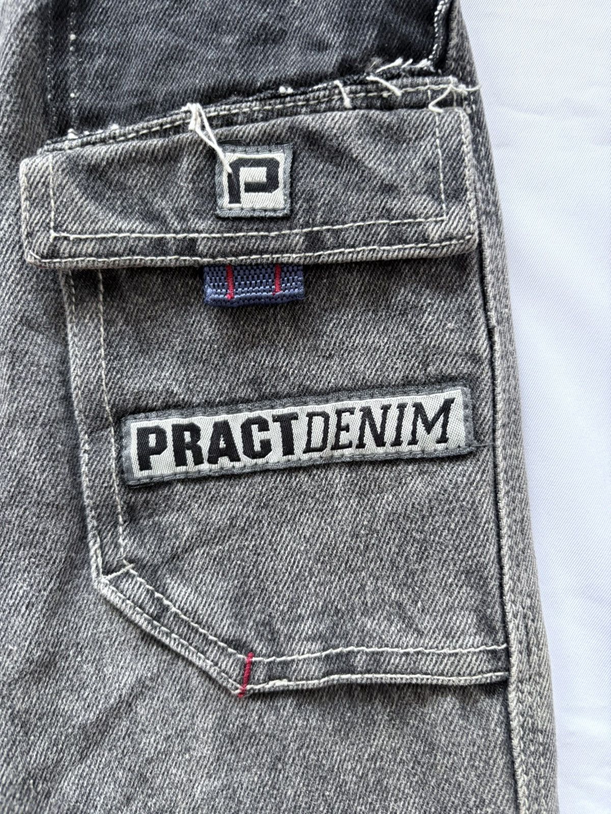JNCO × Japanese Brand PRACT DENIM BAGGY JEANS Size US 30 / EU 46 - 4 Thumbnail