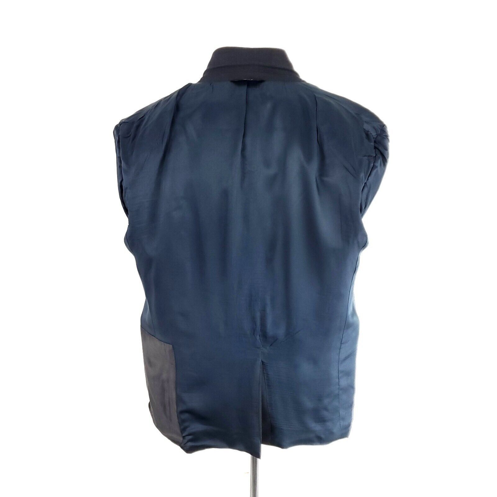 Jos. A. Bank Jos A Bank Wool 2 Button Blazer 44R Or Slim 46R Blue Gray Bi Size 44R - 11 Thumbnail