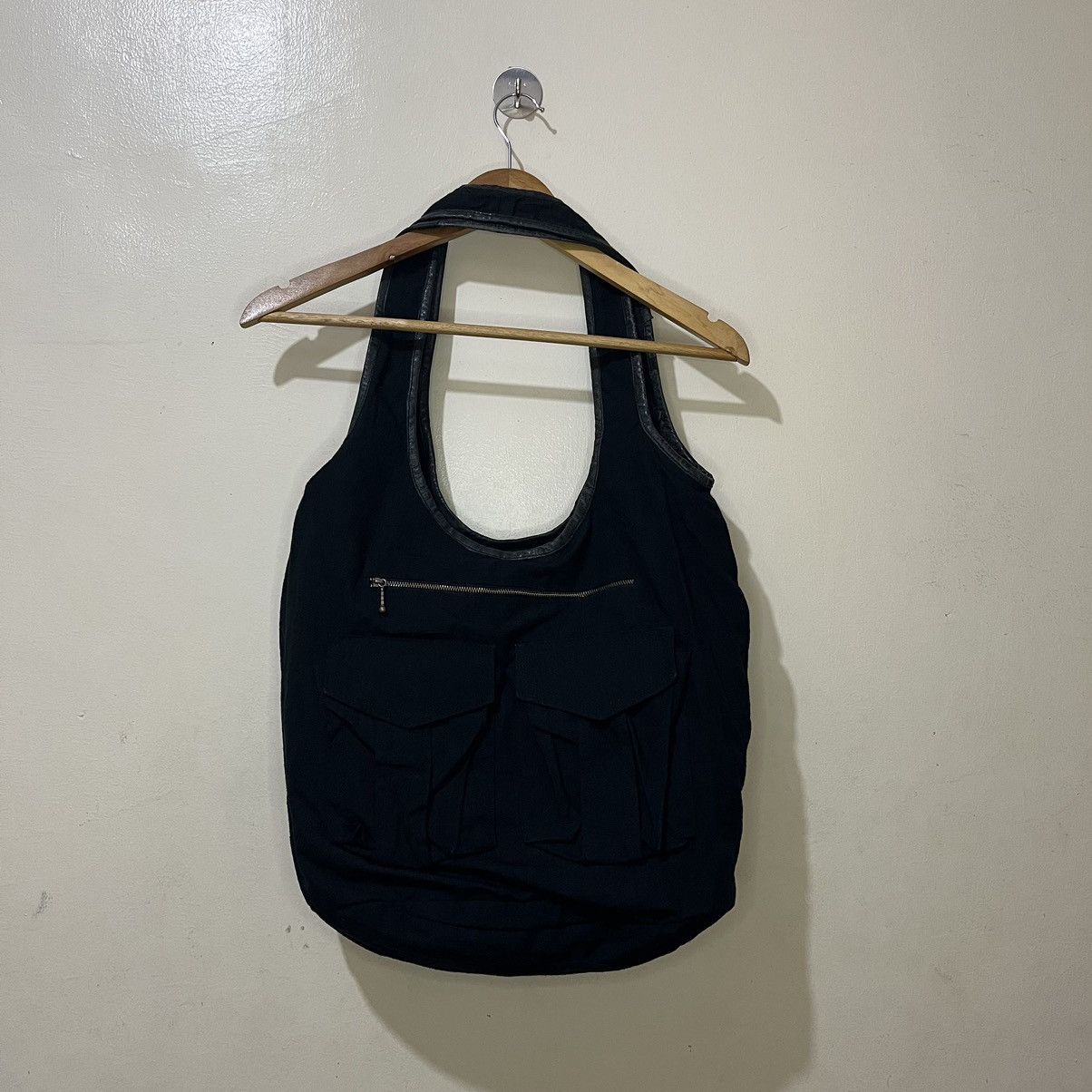 KMRii Archive KMRii Leather Cotton Reversible Tote Bag Size ONE SIZE - 19 Thumbnail