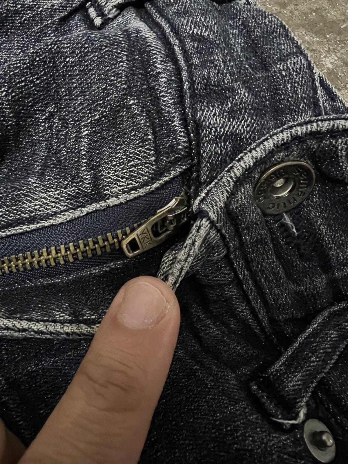 Japanese Brand 💥Semantic Design Distressed Jean Size US 30 / EU 46 - 11 Thumbnail
