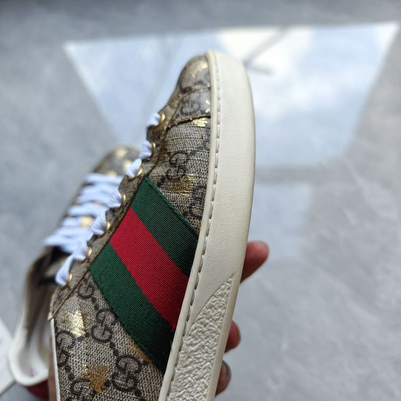 Gucci Gucci Ace Low-Top Sneakers for Men - Size US 6 / EU 39 - 2 Thumbnail