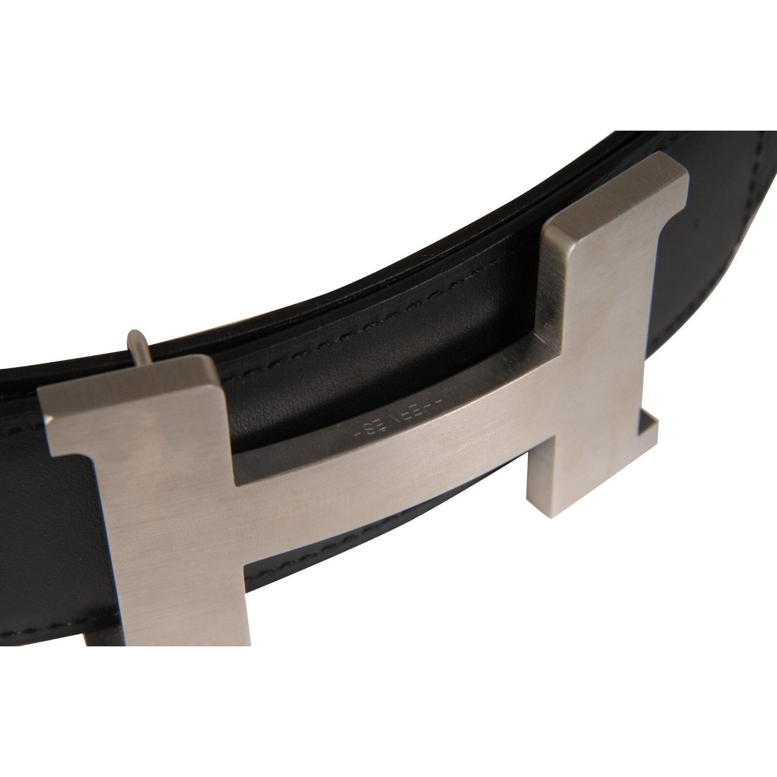Hermes 41MM H Belt Buckle Kit Reversible Leather Strap 85 Size ONE SIZE - 3 Thumbnail
