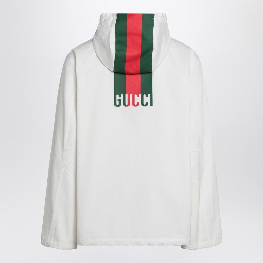 Gucci o1d2blof0425 Zip-up Jacket in White Size US M / EU 48-50 / 2 - 2 Thumbnail