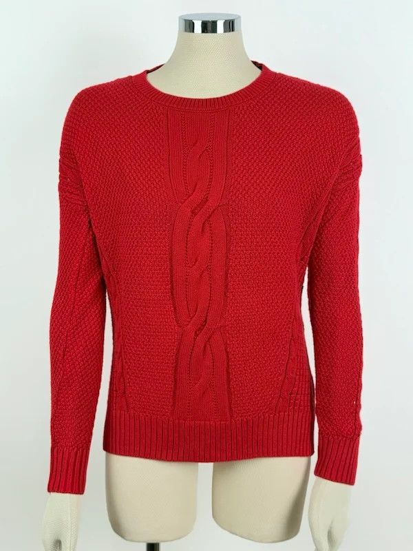 Tommy Hilfiger Maglione Tommy Hilfiger Rosso Donna S Size S / US 4 / IT 40 - 1 Thumbnail