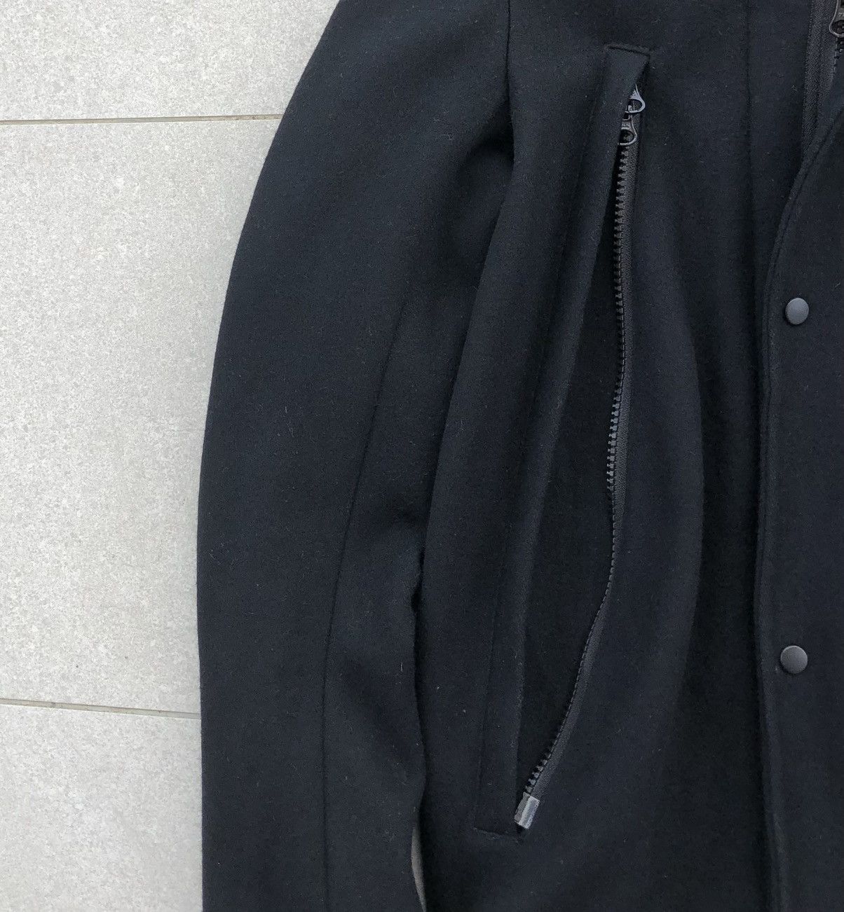 Japanese Brand Three Bumps Convertible Wool Hooded Rider Full Zipper Jacket Size US M / EU 48-50 / 2 - 6 Thumbnail