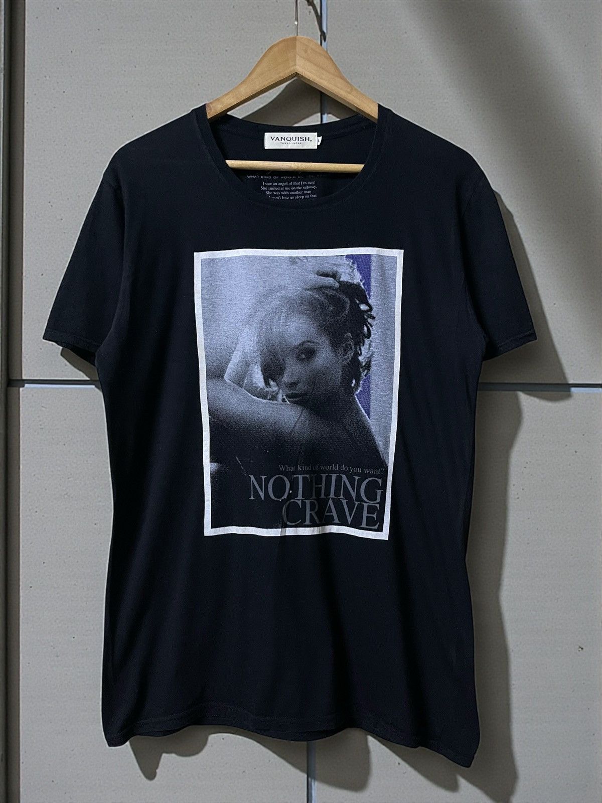 Hysteric Glamour Vanquish Japan Sexy Model Poetry Photo Tee Size US L / EU 52-54 / 3 - 1 Thumbnail