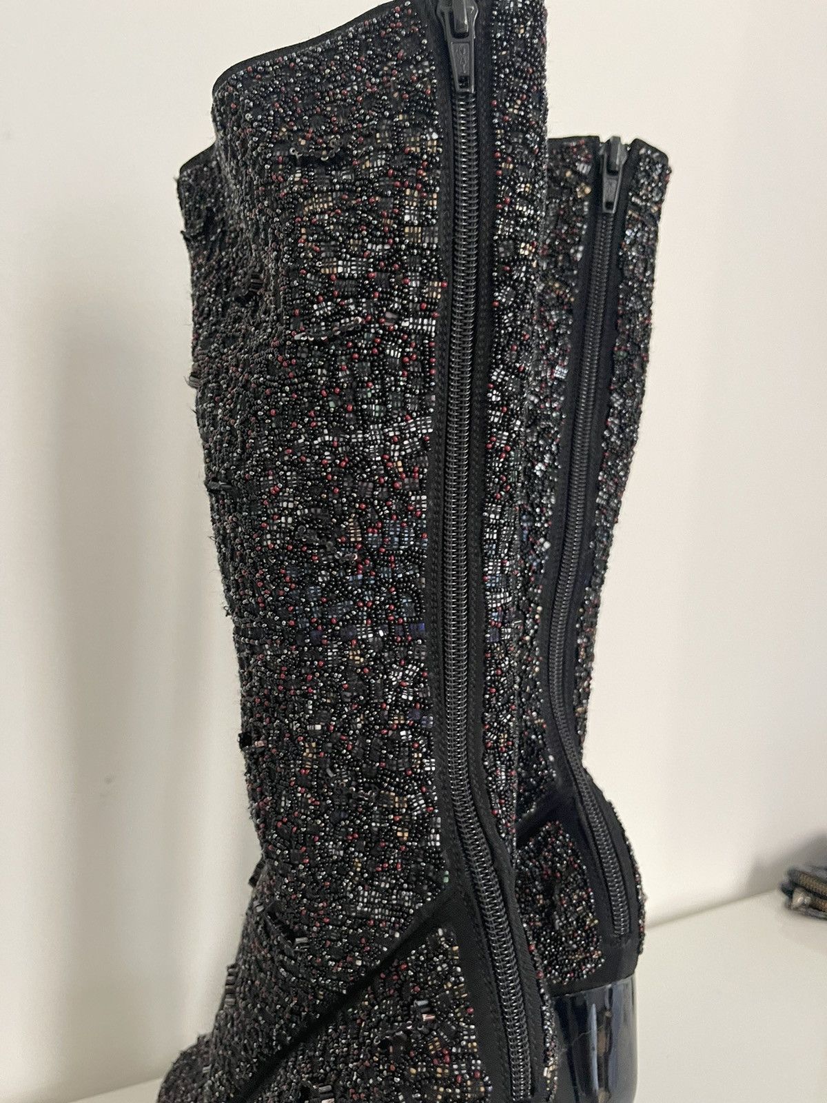 Jil Sander Jil Sander by Raf Simons embroidered sample boots size 39 Size US 9 / IT 39 - 4 Thumbnail