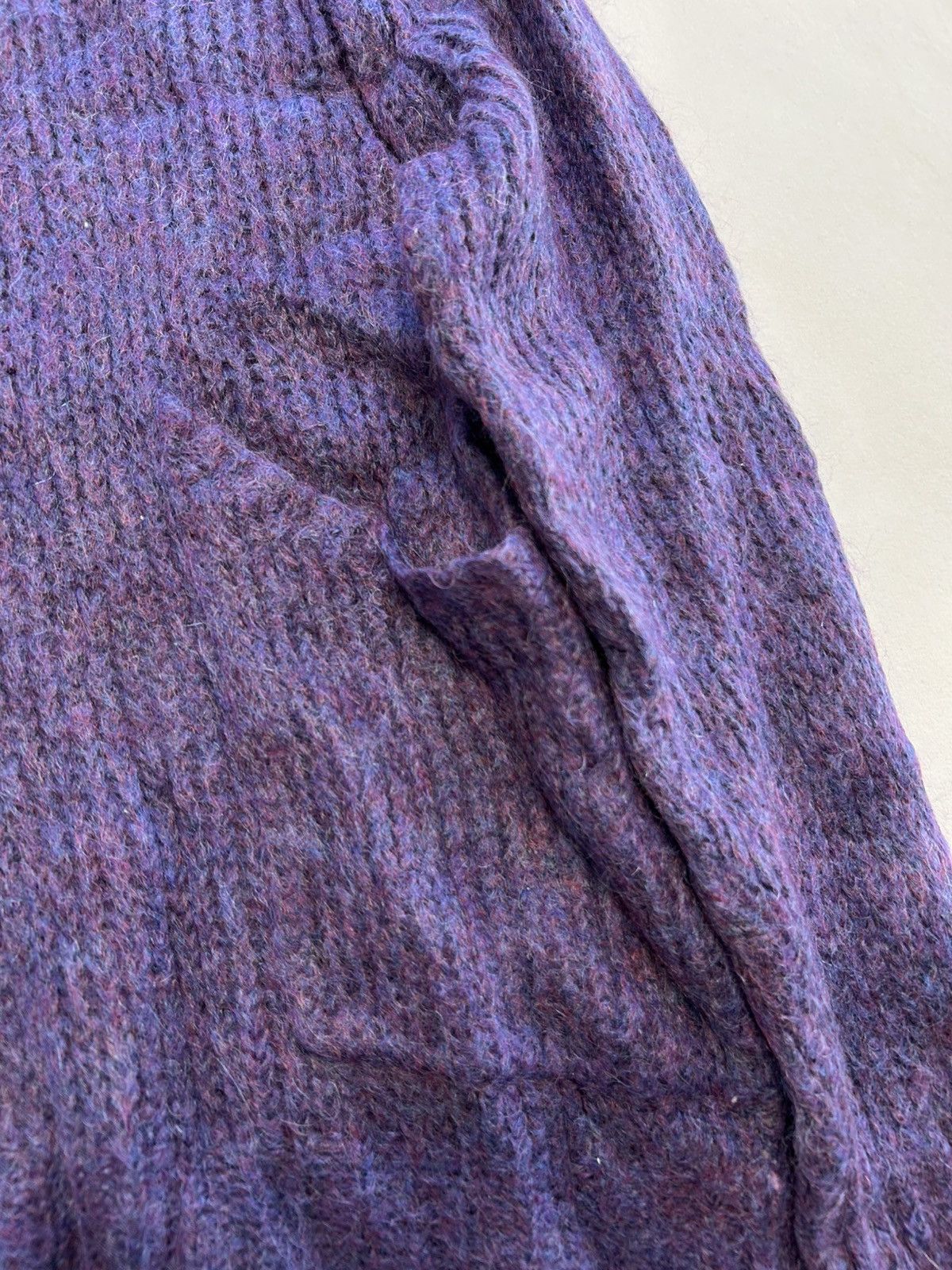 Acne Studios 2012 Oversized Mohair Knit Purple Size US S / EU 44-46 / 1 - 5 Thumbnail