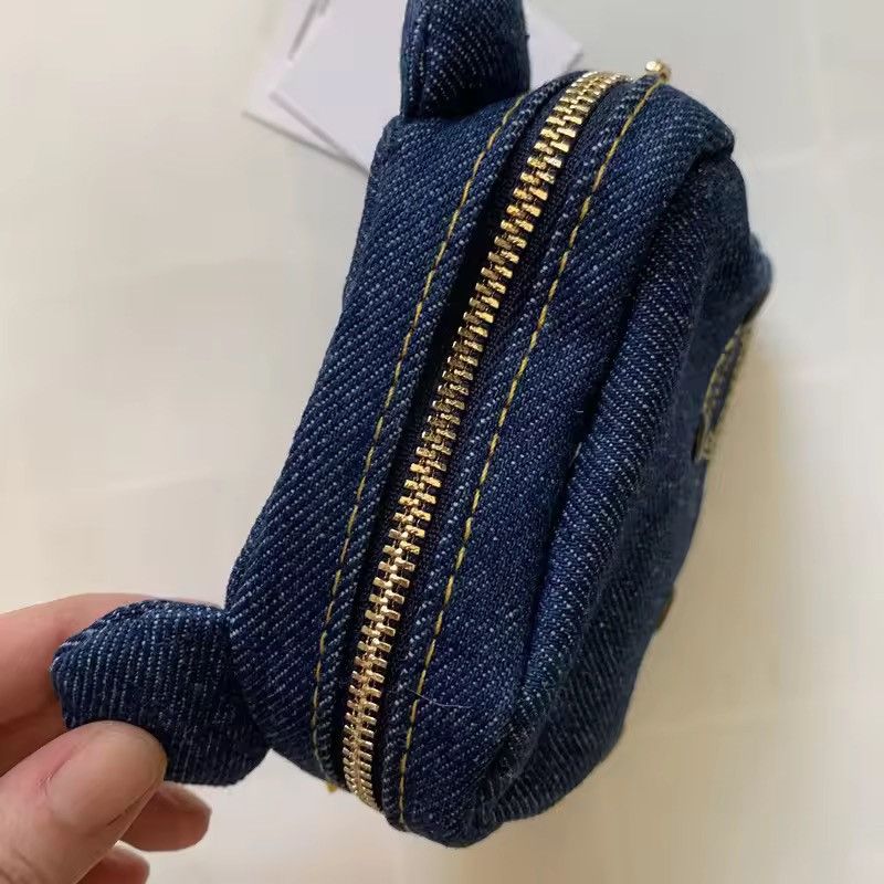 Other Kawaii Denim Coin Purse Size ONE SIZE - 3 Thumbnail