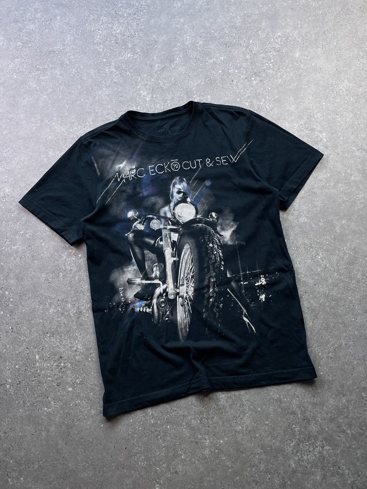 Marc Ecko Rare Marc Ecko Unltd y2k Affliction Style T Shirt Size US M / EU 48-50 / 2 - 1 Thumbnail