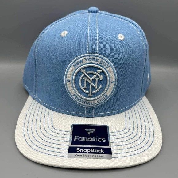 Other New York City FC Hat Embroidered Fanatics Snap Back Cotton Size ONE SIZE - 1 Thumbnail