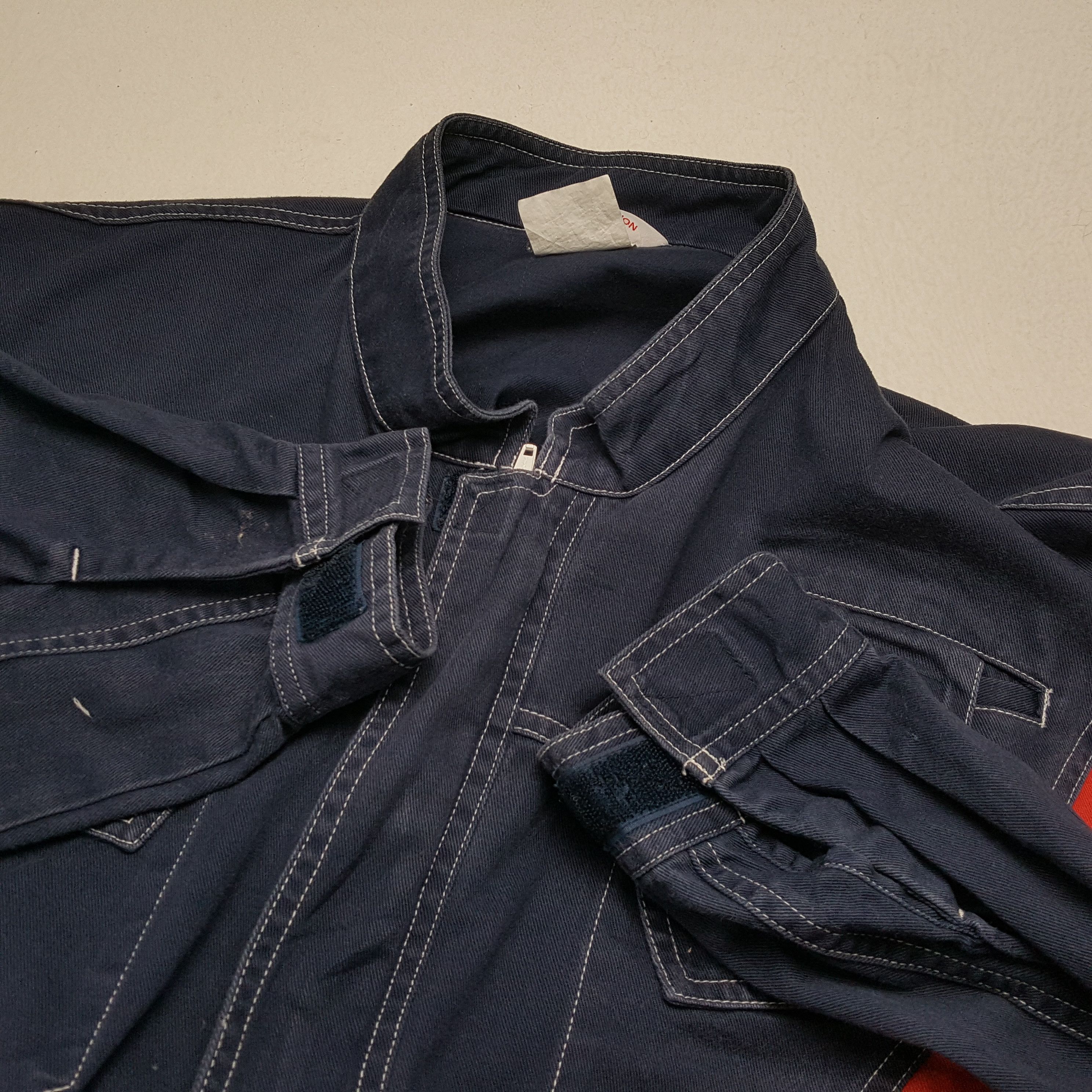 Vintage DAIHATSU Japanese Motorsports Workwear Coverall Jacket Size US XL / EU 56 / 4 - 13 Thumbnail