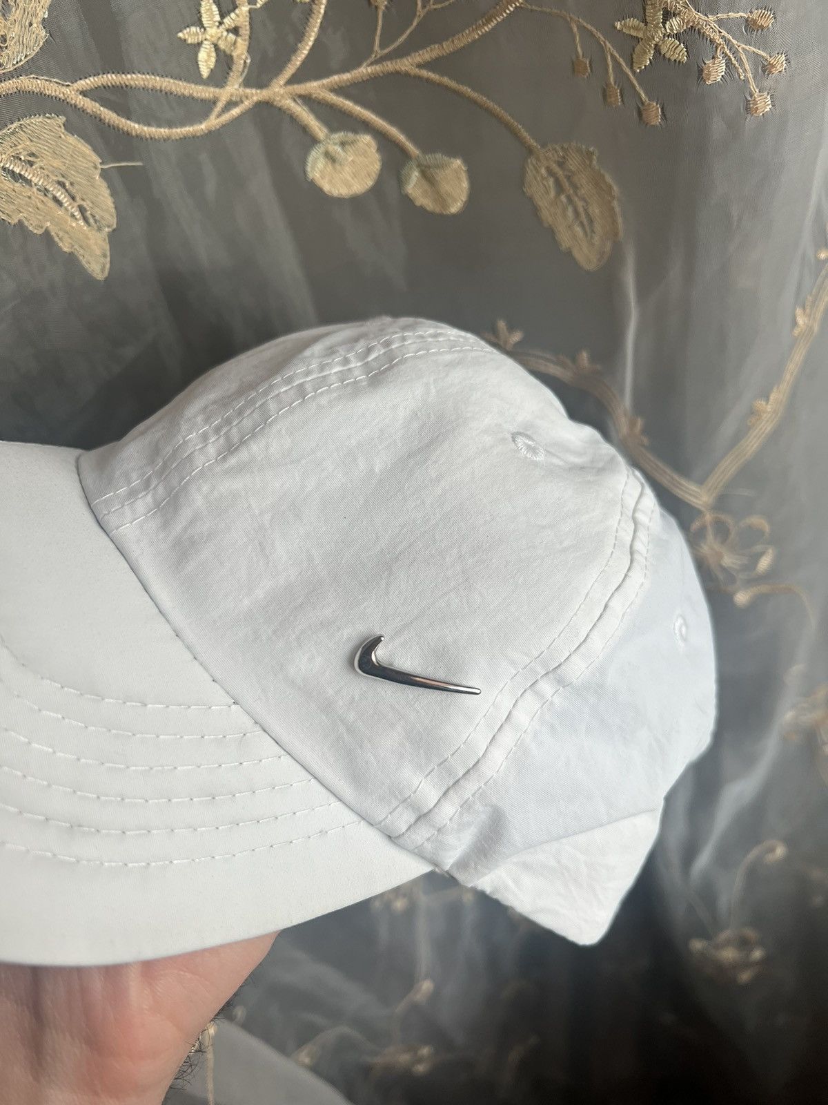 Nike Nike Vintage Cap Small Metal Logo Y2K Swoosh Size ONE SIZE - 4 Thumbnail