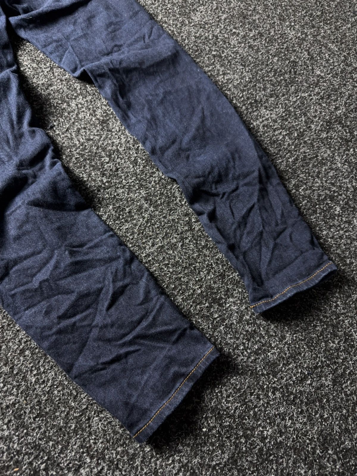 Armani Exchange Luxury Y2K Armani Exchange Slim Fit Dark Blue Stretch Jeans Size 30" / US 8 / IT 44 - 13 Thumbnail