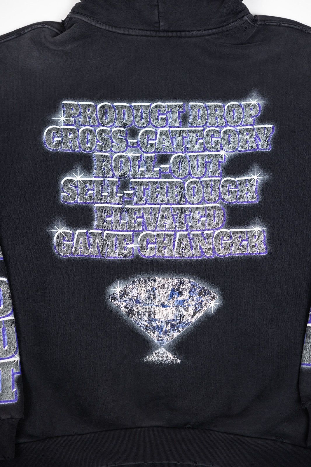 Balenciaga Balenciaga See Now Buy Now Distressed Hoodie Size US S / EU 44-46 / 1 - 6 Thumbnail