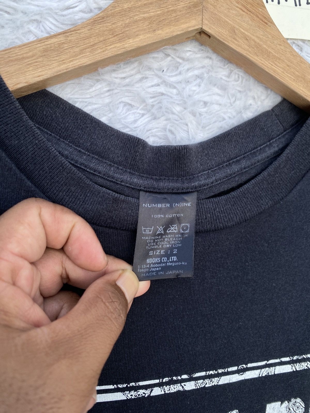 Number (N)ine Rare Number (N)ine Spellout Box Logo T-shirt Size US S / EU 44-46 / 1 - 14 Thumbnail