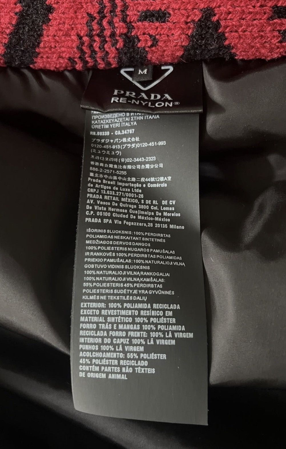 Prada × Raf Simons Rare Runway long bomber with knit jacket $7700 Size US M / EU 48-50 / 2 - 22 Thumbnail