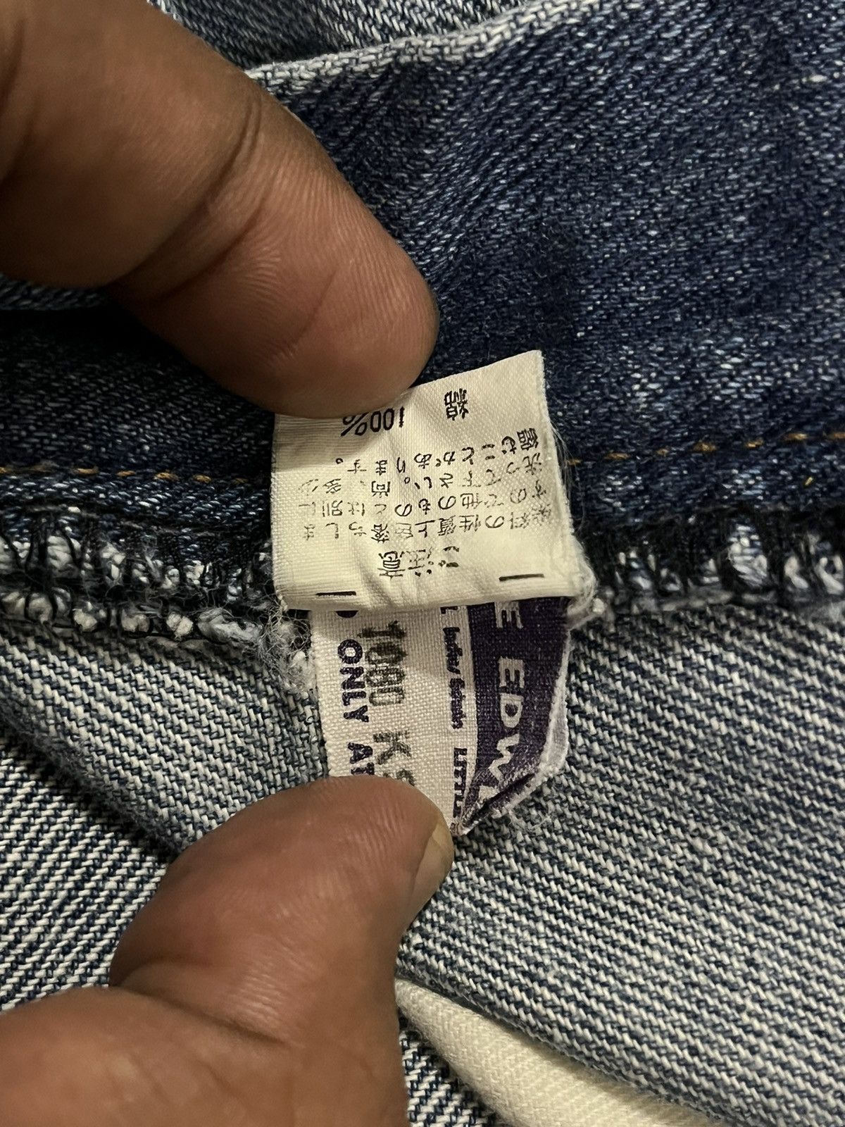 Edwin Vintage Edwin Distressed Denim Size US 32 / EU 48 - 11 Thumbnail