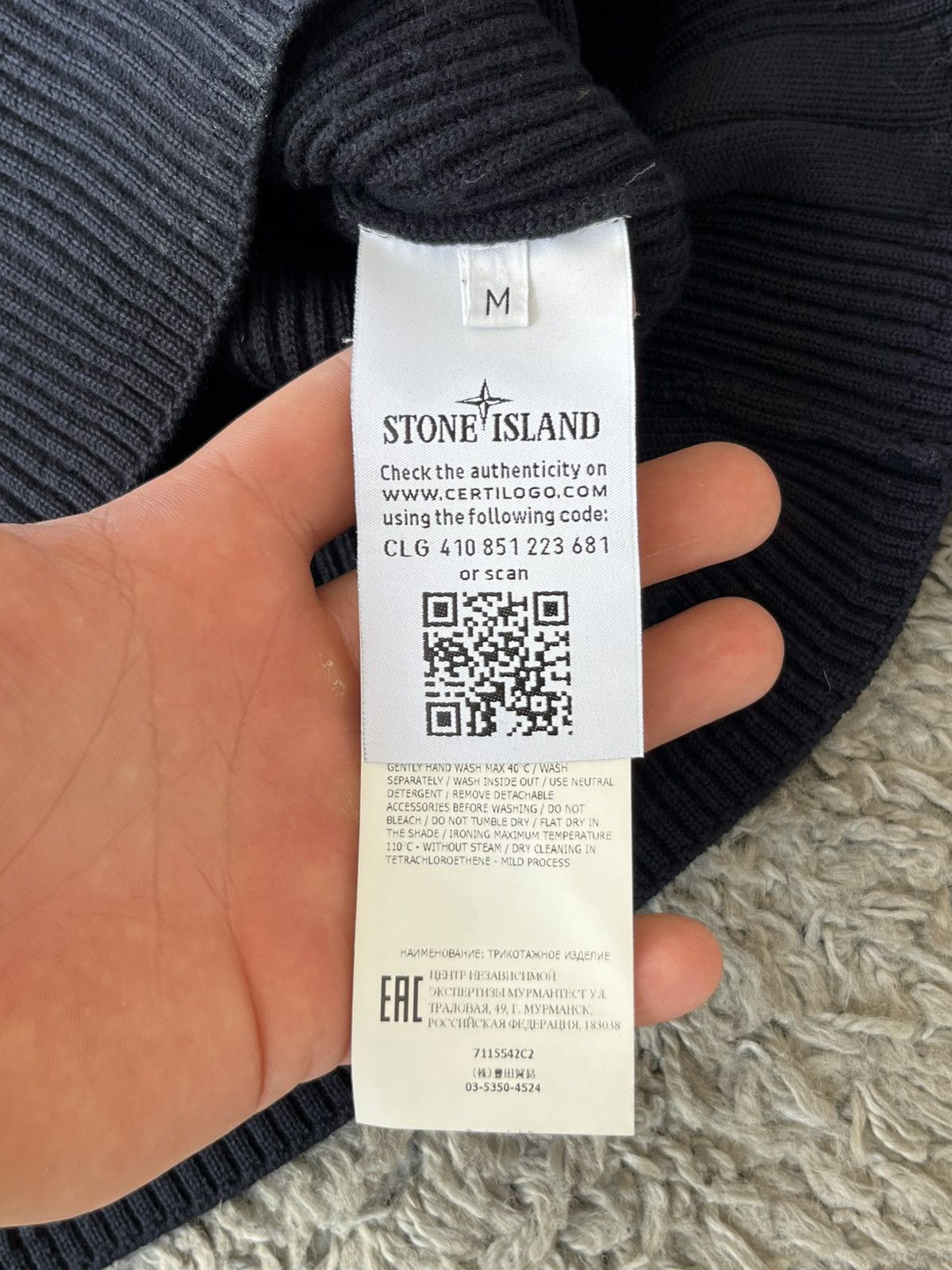 Stone Island Vintage Knitwear Stone Island MADE IN ITALY 🇮🇹 Size US M / EU 48-50 / 2 - 12 Thumbnail