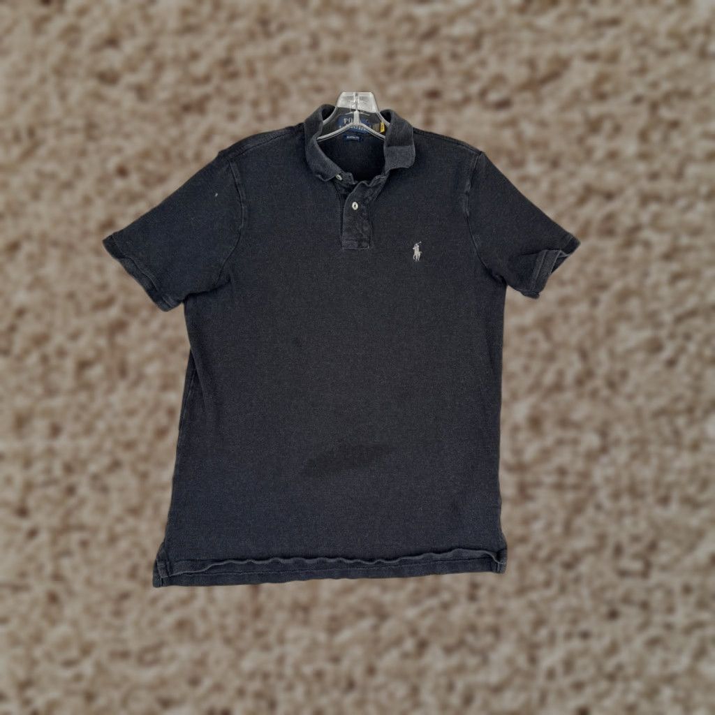 Ralph Lauren Ralph Lauren Polo Shirt Men Small Dark Gray 100% Cotton Classic Fit Polo Shirt Size US S / EU 44-46 / 1 - 1 Thumbnail