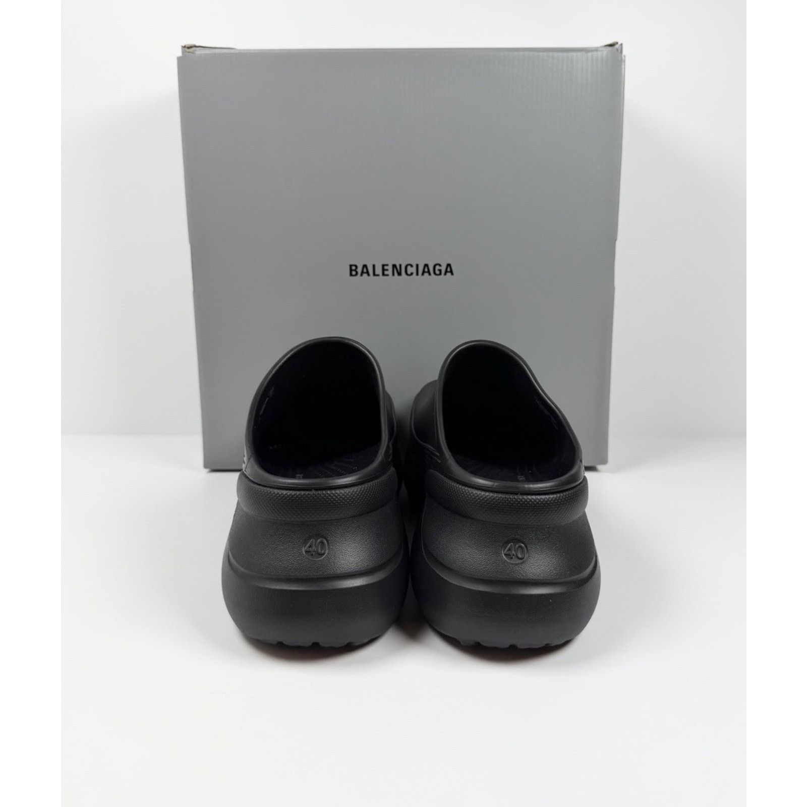 Balenciaga Size 7 - Balenciaga x Crocs Rubber Mules NEW! Size US 7 / EU 40 - 5 Thumbnail
