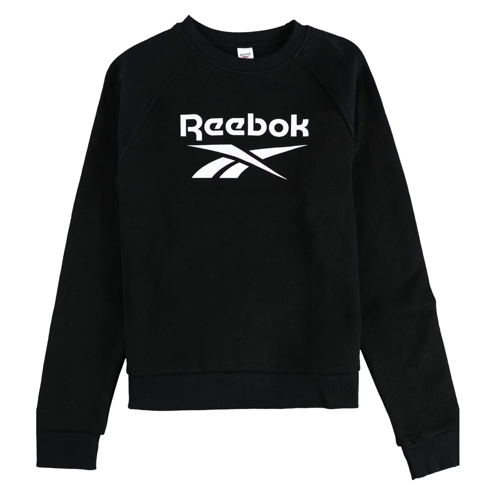 Reebok VINTAGE Reebok Womens Big Vector Sweatshirt, Black, S Size S / US 4 / IT 40 - 2 Thumbnail