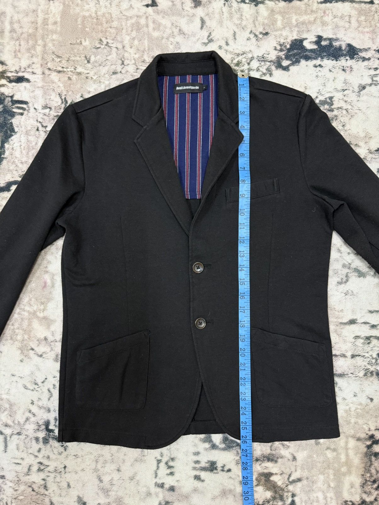 Japanese Brand Avail AvantGarde Casual Blazers Jacket Double Blend Size 38S - 15 Thumbnail