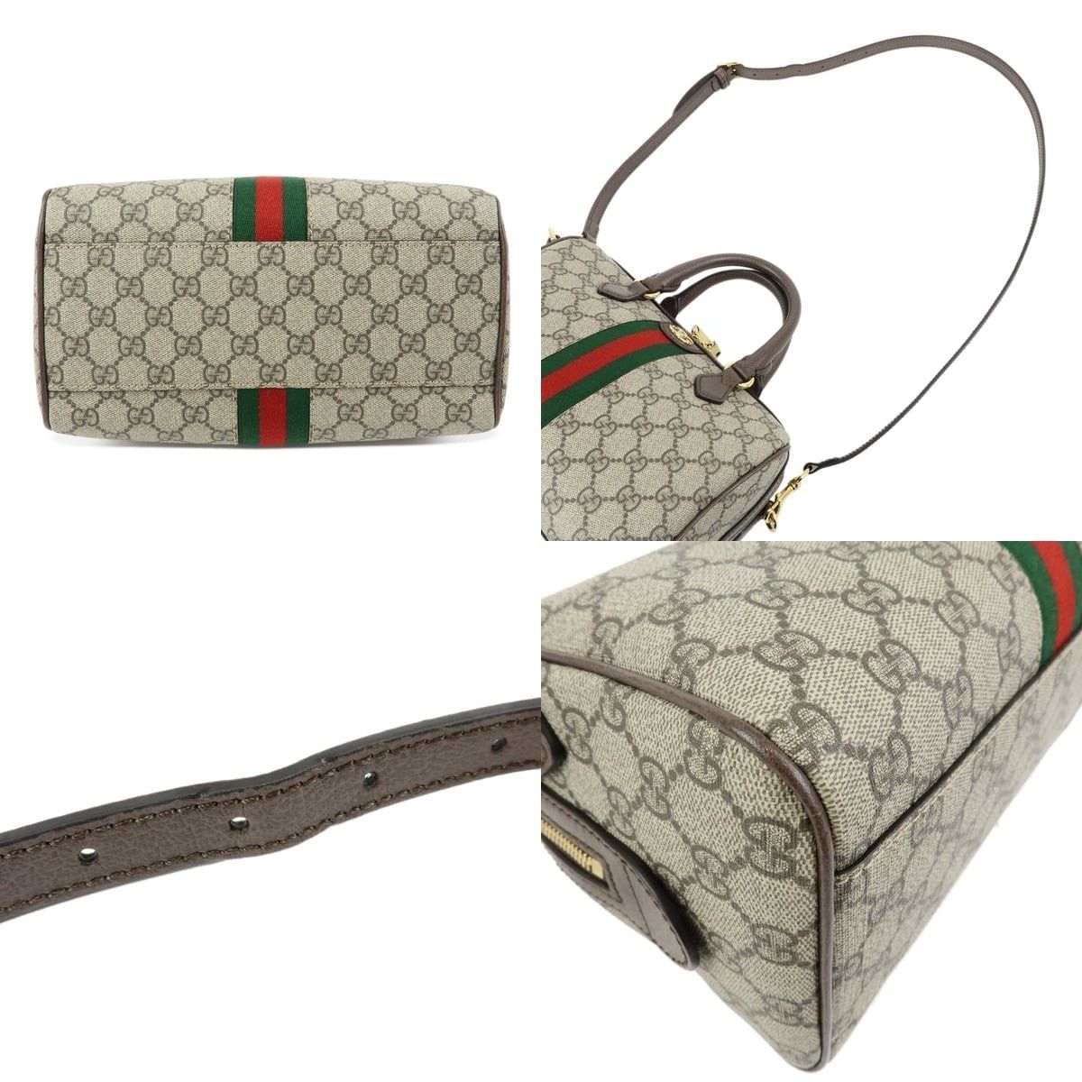 Gucci Gucci Ophidia GG Supreme Duffle Bag Brown Size ONE SIZE - 3 Thumbnail