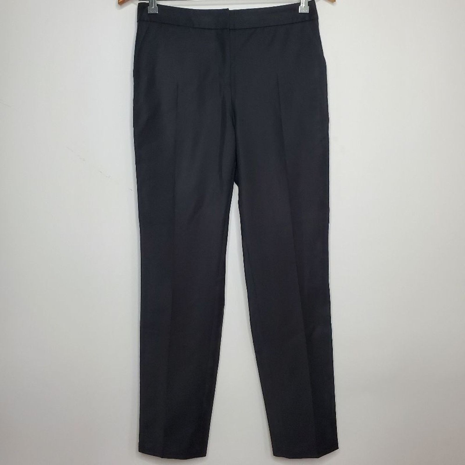 Reiss Reiss Black Lyon Satin Tuxedo Stripe Trim Ankle Trouser Sz 4 Size 27" / US 4 / IT 40 - 2 Thumbnail