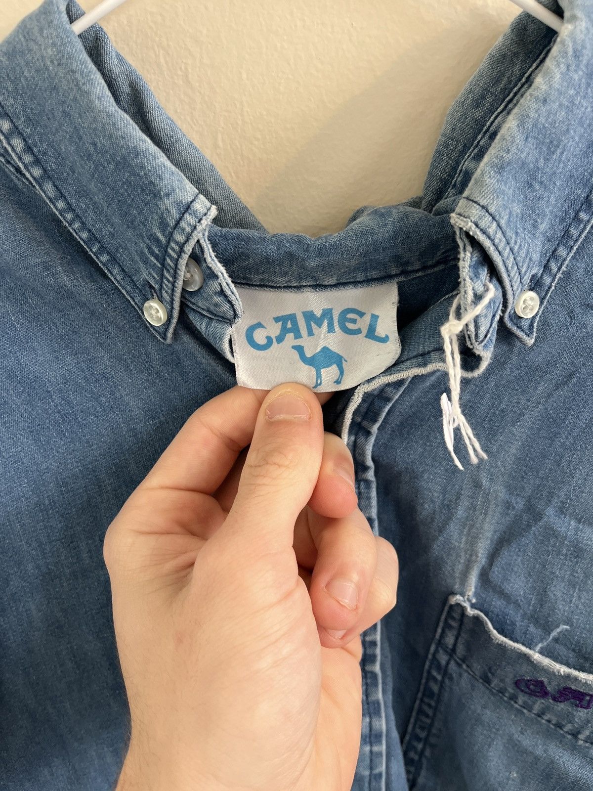 Camel Vintage Camel denim shirts size XL Size US XL / EU 56 / 4 - 5 Thumbnail
