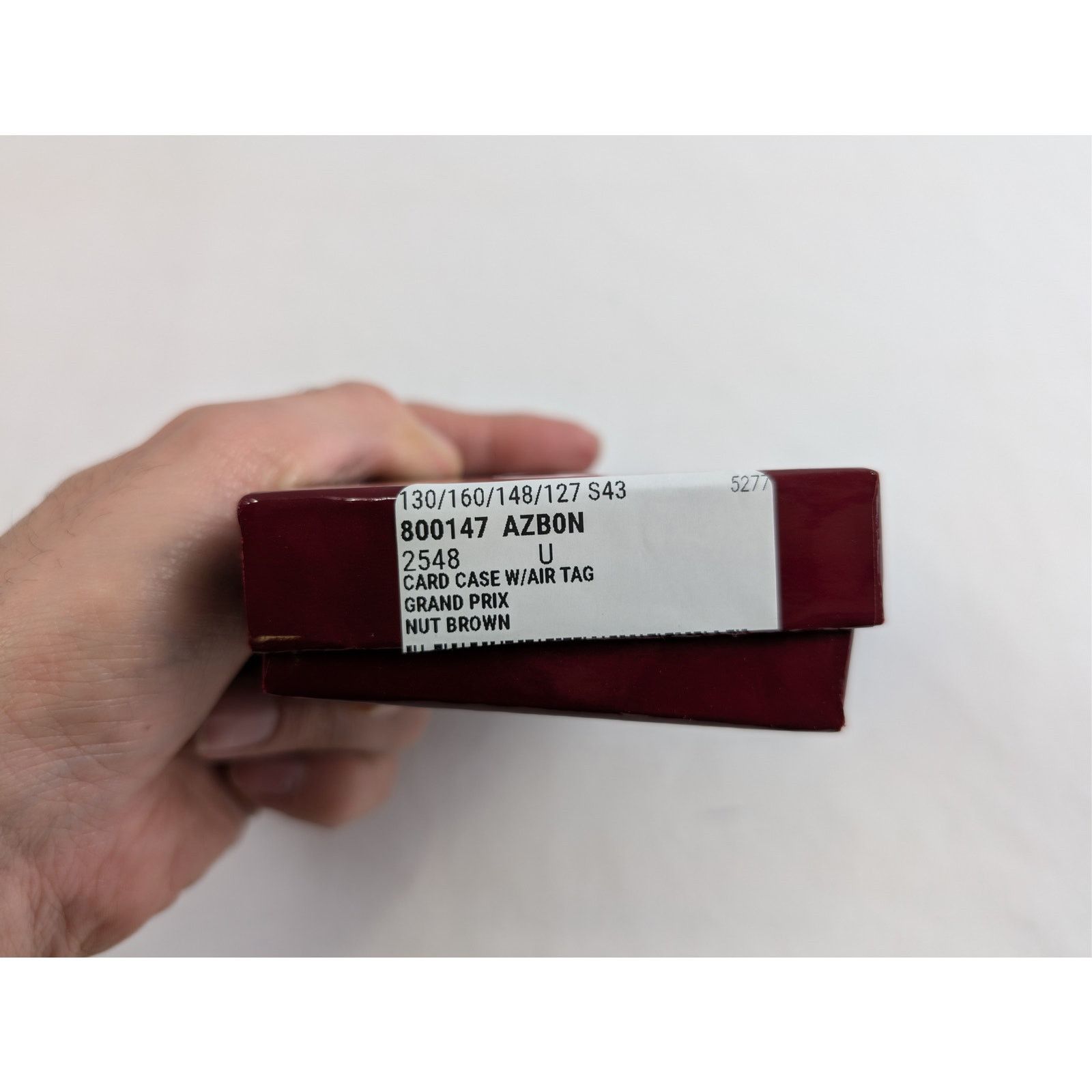 Gucci o1rshd1 Size: OS / Card Case W/Air Tag Card Holder in Brown Size ONE SIZE - 17 Thumbnail