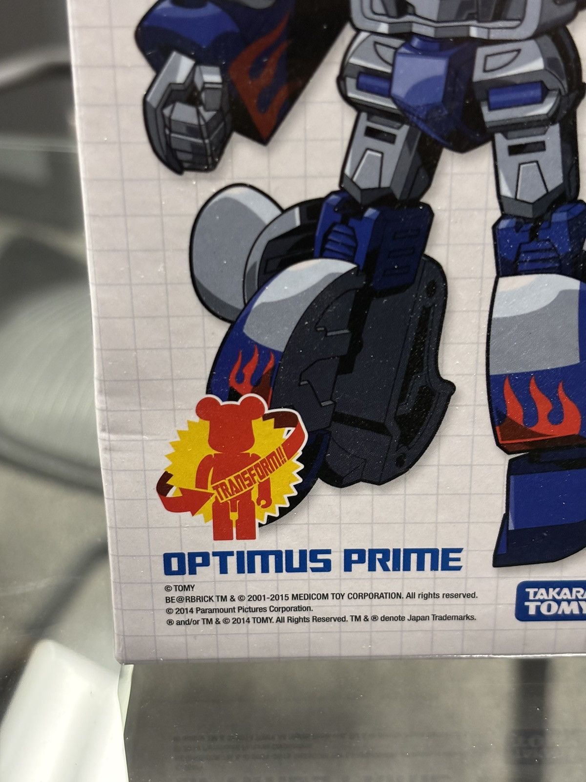 Medicom Toy Bearbrick Transformers Optimus Prime Set Size ONE SIZE - 2 Thumbnail