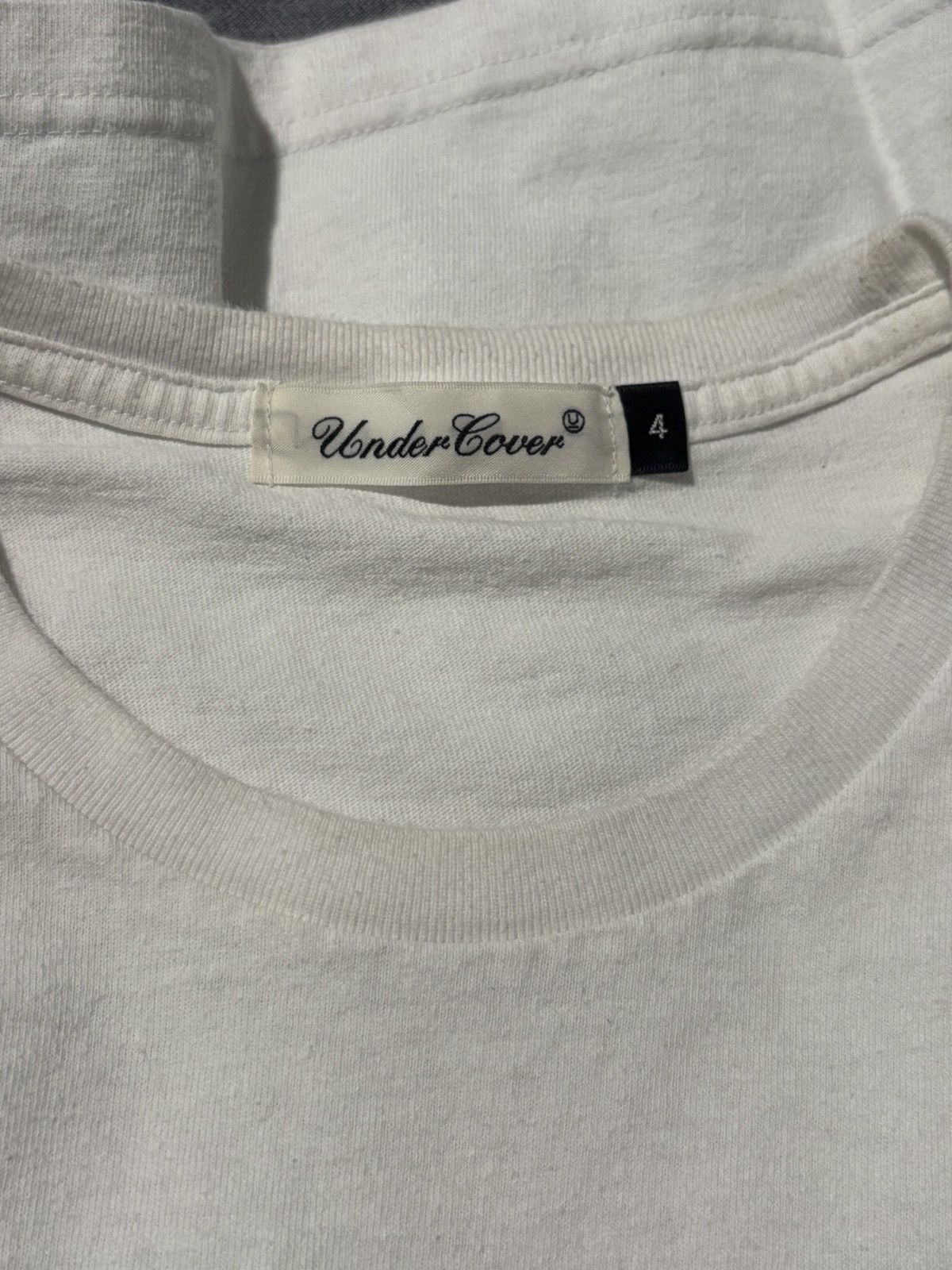 Undercover Michelangelo St. Anthony U Logo Tee White [AW19] Size US XL / EU 56 / 4 - 4 Thumbnail