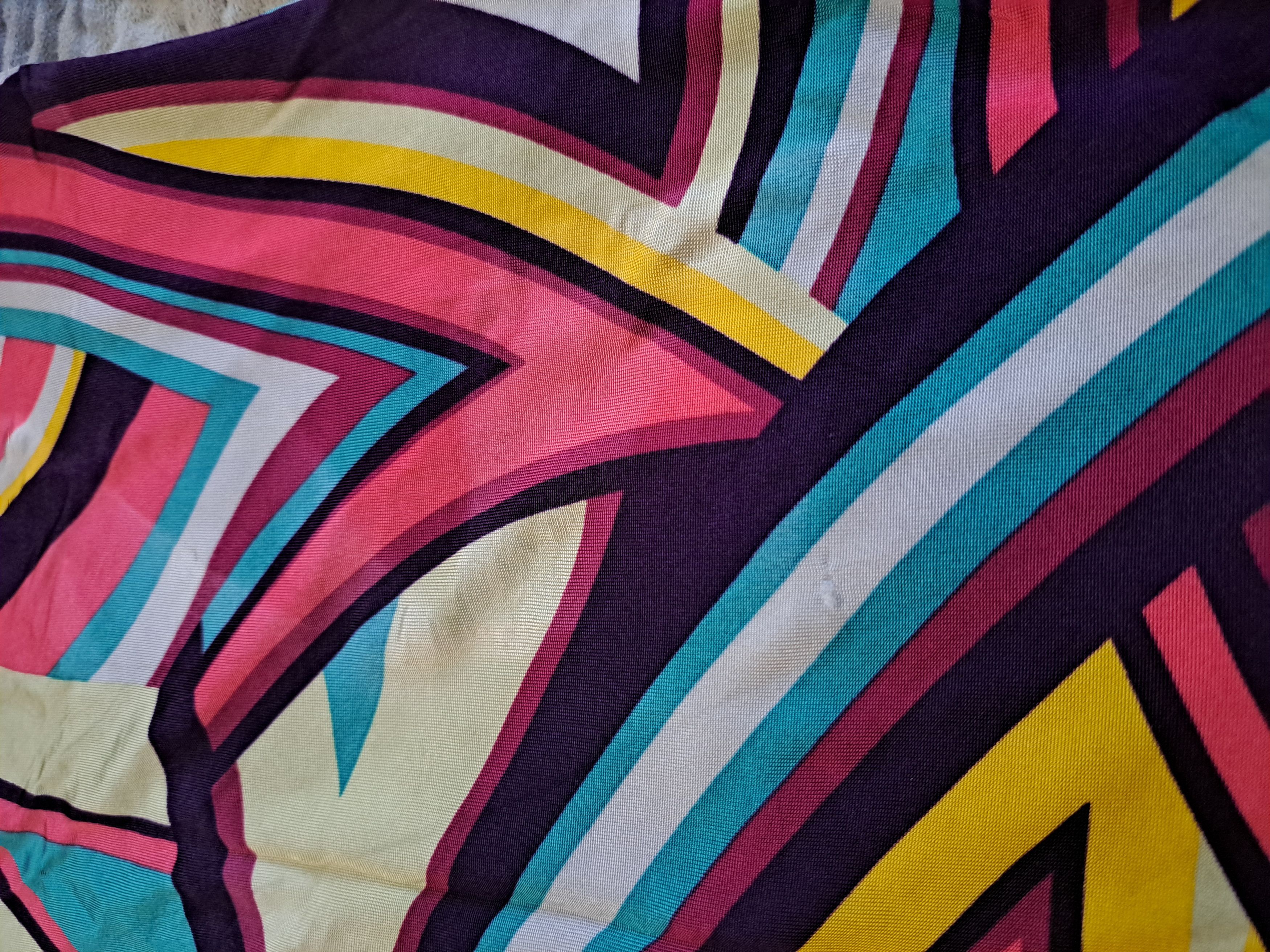 Byblos × Vintage Blu Byblos multicolour t-shirt, blouse. Size XL / US 12-14 / IT 48-50 - 5 Thumbnail