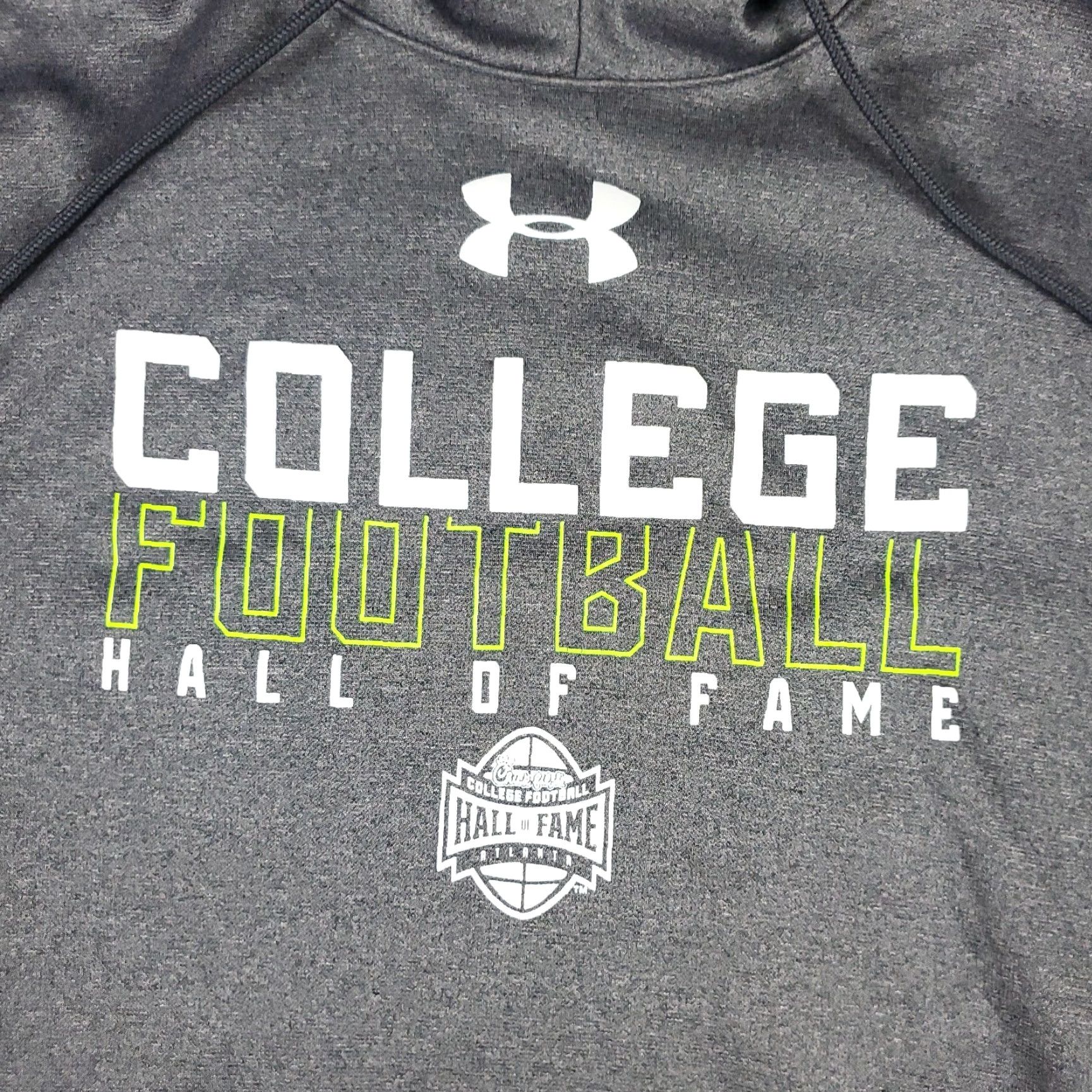 Under Armour Under Armour Hoodie Mens Medium Gray Pullover Fleece Sweatshirt Size US M / EU 48-50 / 2 - 2 Thumbnail