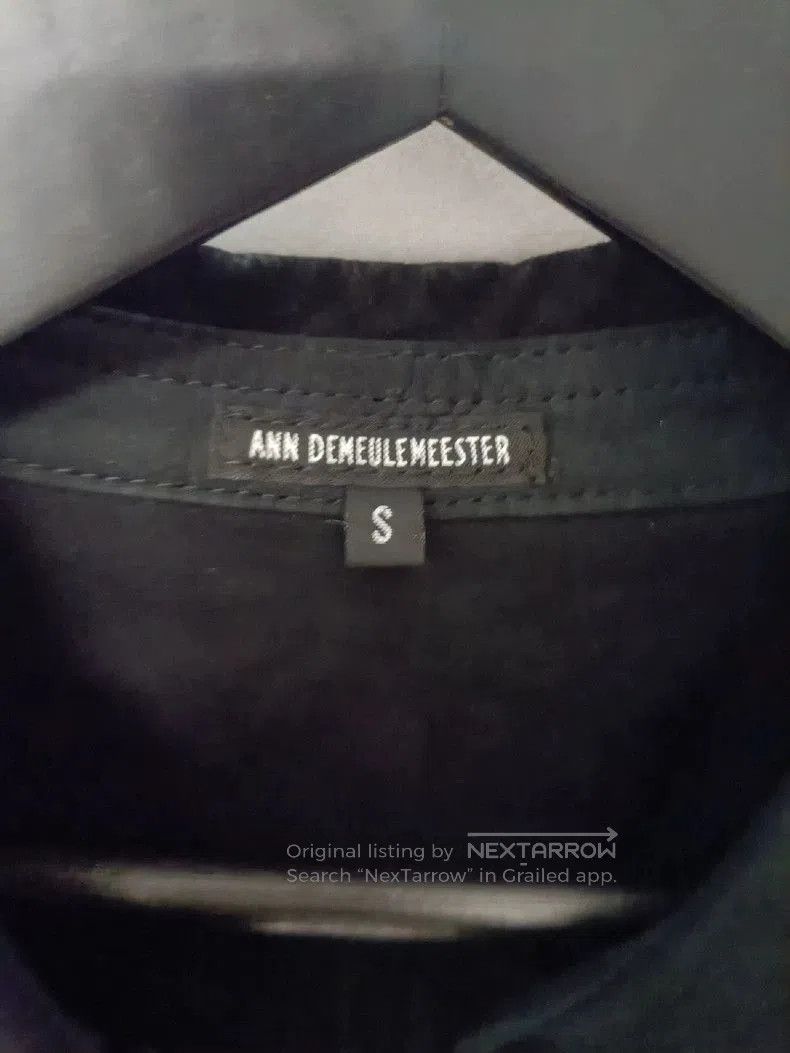 Ann Demeulemeester Ann Demeulemeester Suede Jacket Shirt. Size US S / EU 44-46 / 1 - 3 Thumbnail