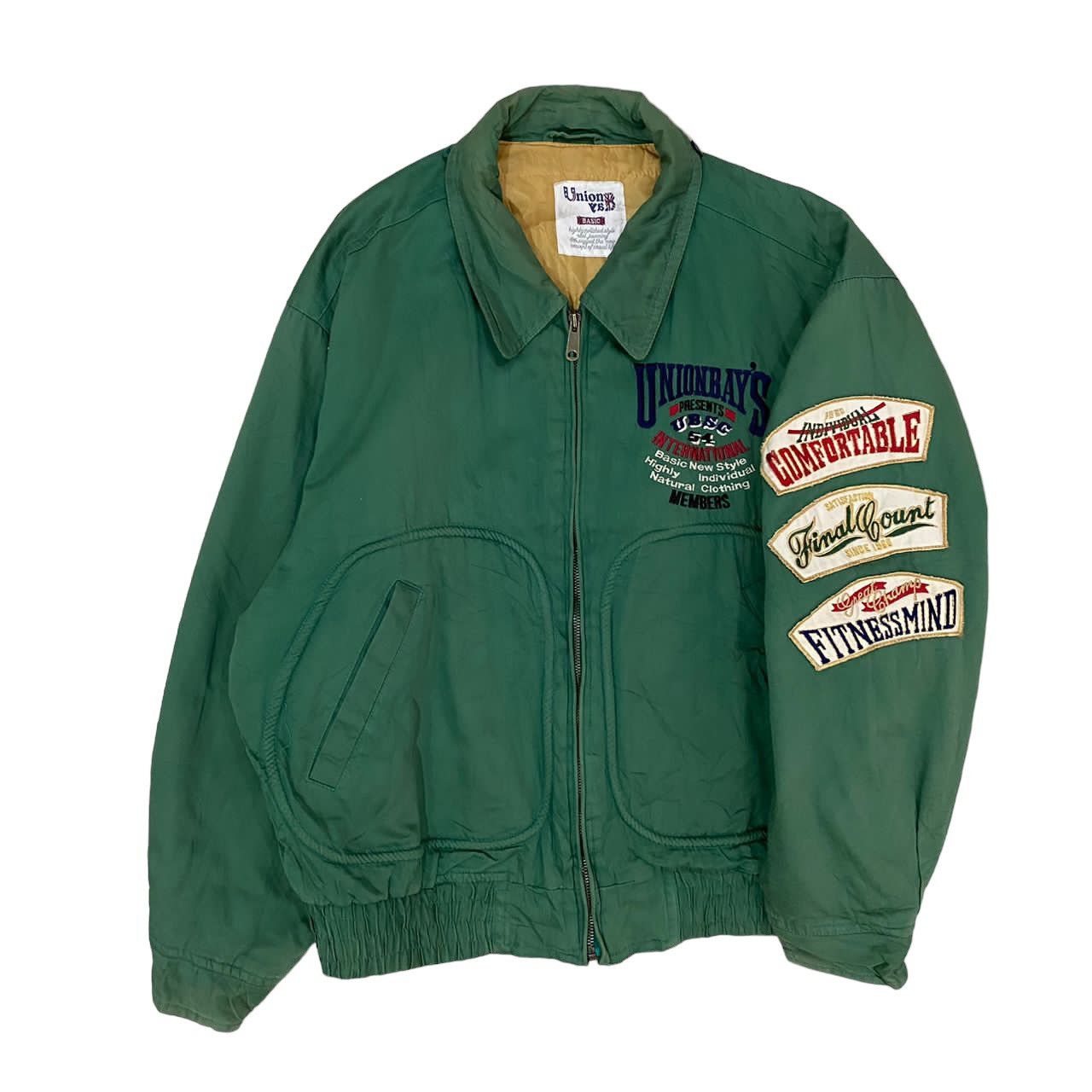 UNIONBAY Vintage Union Bay Patches Bomber Jacket Size US L / EU 52-54 / 3 - 3 Thumbnail