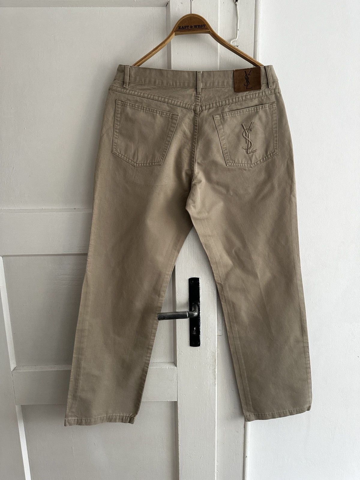 Yves Saint Laurent Yves Saint Laurent x jeans x vintage x 90s x drip Size US 34 / EU 50 - 10 Thumbnail