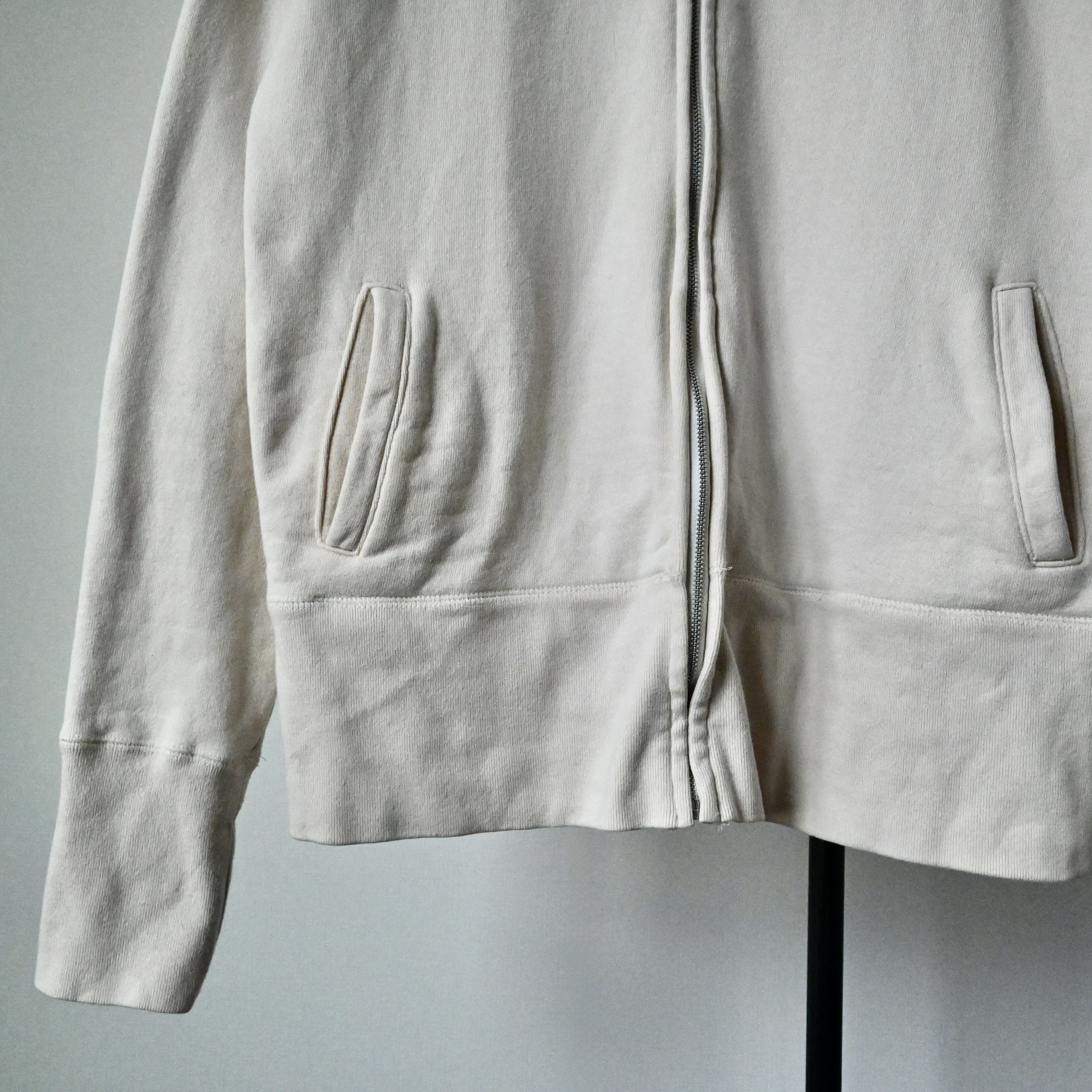 Japanese Brand 134 Kamakura loop-wheeled cotton zip-up hoodie made in Japan Size US L / EU 52-54 / 3 - 6 Thumbnail