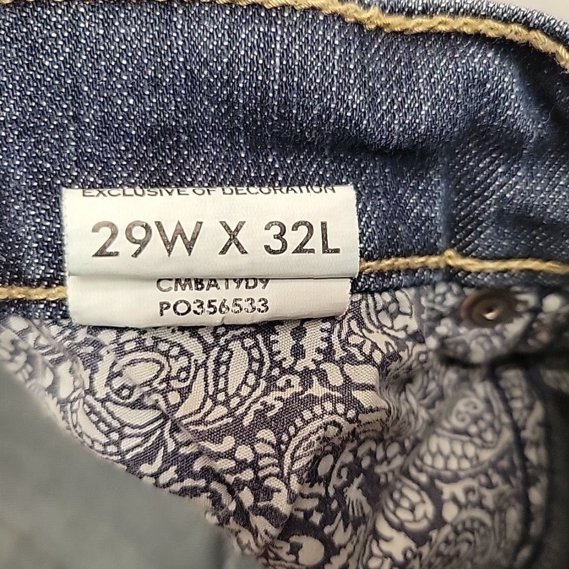 Cody James Cody James Jeans Men 29x32 Blue Denim Boot Cut Straight Leg Outdoor Work Western Jeans Mens 90s Cowboy USA American Western Size US 29 - 4 Thumbnail