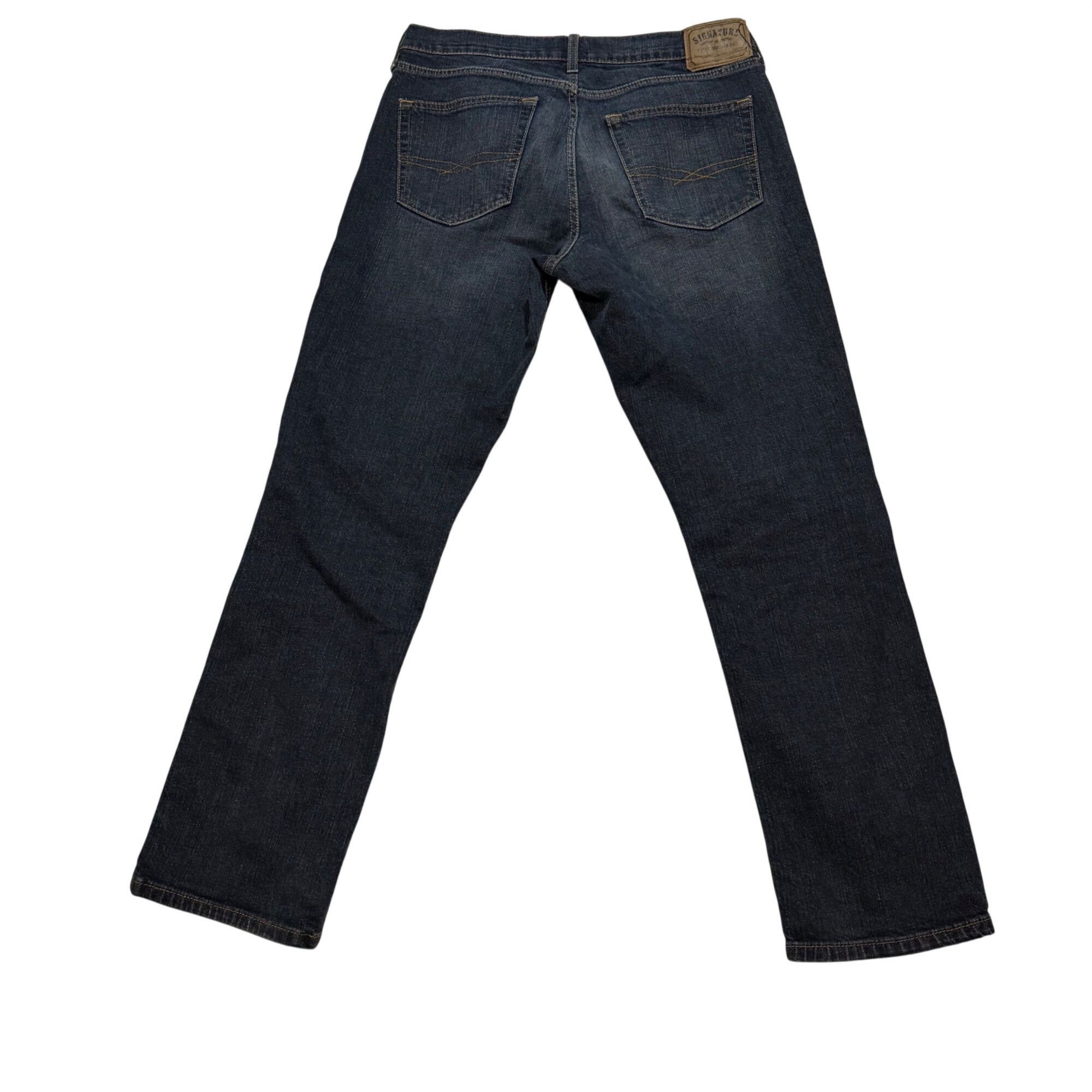 Levi's Signature Levi Strauss & Co Mens Straight Fit Jeans Size 32x Size US 32 / EU 48 - 2 Thumbnail