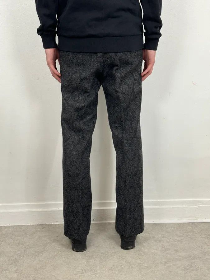 Dries Van Noten Dries Van Noten Black Wool Leopard Pants Size US 30 / EU 46 - 4 Thumbnail