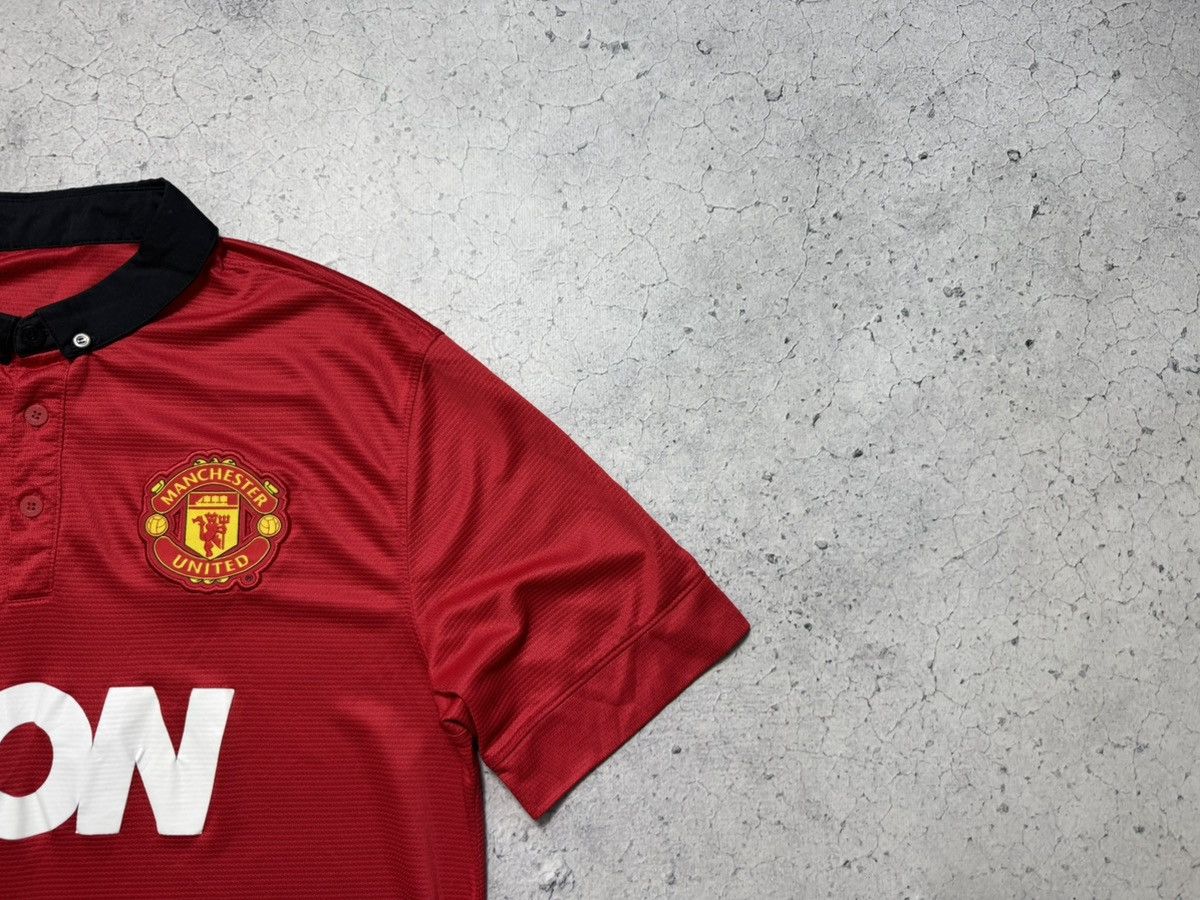 Nike Nike FC Manchester United Soccer Jersey 2013/2014 Y2K Size US L / EU 52-54 / 3 - 3 Thumbnail