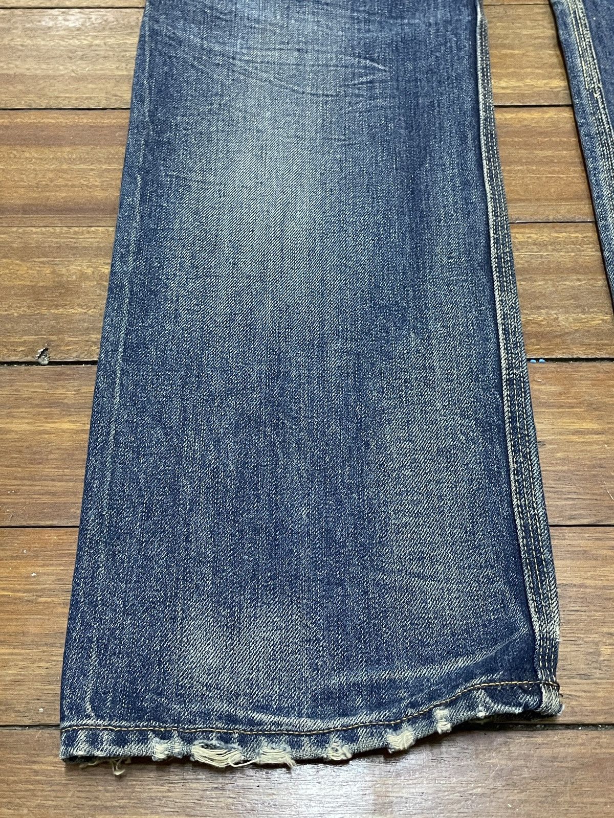 G-Star × Vintage Rare Design Vintage Brand G-Star Distressed Jeans 1990s Size US 33 - 6 Thumbnail